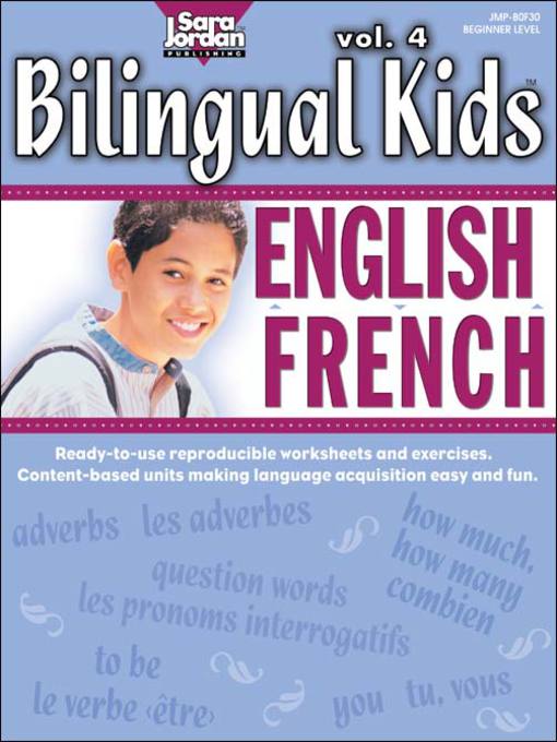 Title details for Bilingual Kids: English-French, Volume 4 by Marie-France Marcie - Available